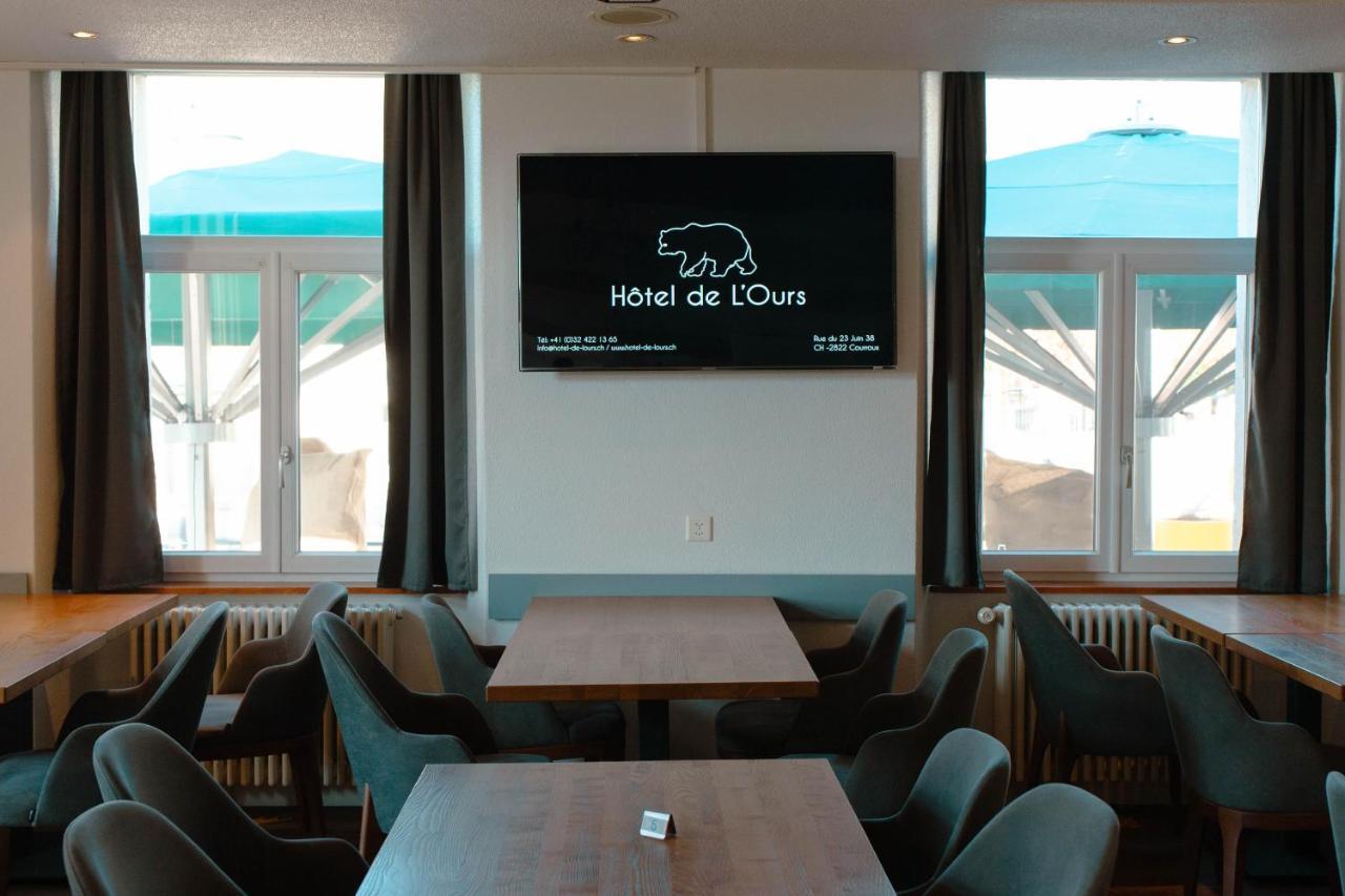 Hotel De L'Ours Courroux Ngoại thất bức ảnh